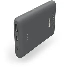 Hama Power Pack Supreme 5HD (5.000mAh) (grau) Powerbank