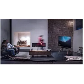One for All Max TV-Ständer 49,5 cm x 121,1 cm Walnuss Holz/Metall