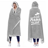 ACCZ Geschenke für Mama, Decke mit ärmeln Mit Spruch für Den Beste Mama,Geburtstagsgeschenke für Mama, Beste Mama Geschenk, Geschenk Mutter zum Muttertag Geburtstag