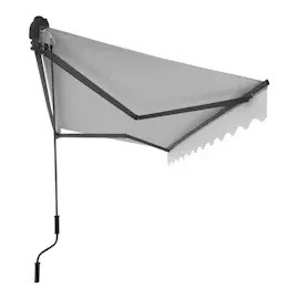 Tectake tectake® Gelenkarmmarkise, verschiedene Größen, stabile Gelenkarme, inkl. Wandhalterung