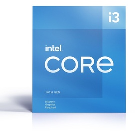 Intel Core i3-10105F Prozessor 3,7 GHz 6 MB Smart Cache Sockel 1200 Boxed mit Lüfter