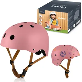 lionelo Schutzhelm für Kinder Rosa S 50-56 cm