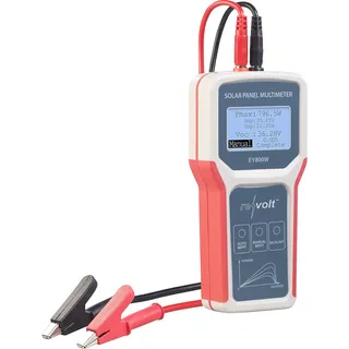 Revolt Digitales Solarpanel-Multimeter, bis 800 W, 60 V, 35 A, XL-LCD-Display