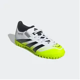adidas Performance PREDATOR CLUB HOOK-AND-LOOP KUNSTRASEN KIDS Fußballschuh geeignet für harte Untergründe Asche und Kunstrasen weiß 34 EU