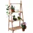 Dobar Blumenständer Blummentreppe 75 x 39 cm Beige