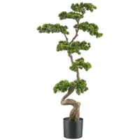Creativ green künstliche Pflanze Bonsai Kiefer ca 125x50cm