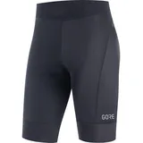 Gore Wear GORE C3 Kurze Damen Fahrradhose mit Sitzpolster, schwarz