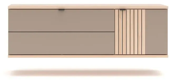 Innostyle Hänge-Schuhschrank Pisa Dekor Basalt
