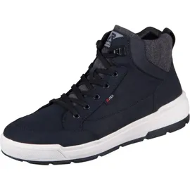 Rieker Schnürstiefel Damen Weiß/Dunkelblau 42