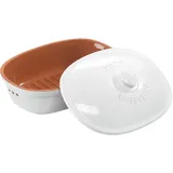 RÖMERTOPF Brot-Frische-Topf oval weiß medium 2,0 L
