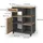 Vicco Küchenbuffet Pure, Artisan-Eiche/Anthrazit, 72.2 x 90.8 cm, Vicco