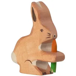 HOLZTIGER Hase mit Karotte