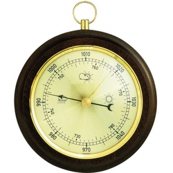 TFA Dostmann Hygrometer »Domatic Barometer«, (Barometer), Barometer braun