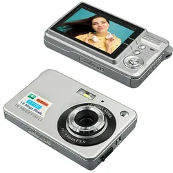 Tragbarer 720P-Digitalkamera-Video-Camcorder, 18 MP, Foto, 8-facher Zoom, Anti-Shake, 2,7 Zoll großer TFT-Bildschirm