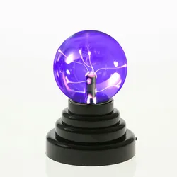 Mini Plasma Kugel Plasmaball magische Blitz-Show Retro Lichteffekt