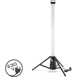 STAHLWERK LED-Baustrahler 100 W 360° Arbeitsleuchte 7500 lm LED-Tower mit Stativ