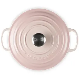 Le Creuset Signature Bräter 20 cm rund shell pink