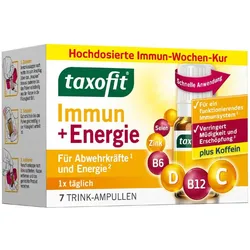 Taxofit Immun & Energie Trinkampullen