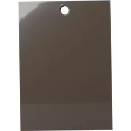 Schulte Duschrückwand Schwarz