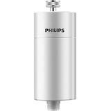 Philips Duschfilter AWP1775 Inline-Duschfilter, KDF-Filtersystem gegen Rest-Chlor, Bakterien, Verunreinigungen & Kalk, Wasser-Filter Silber