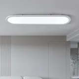 Oninio LED Deckenleuchte Lange 36W Deckenlampe Moderne Ultraschlanke weiße Licht 70cm Deckenleuchte für Schlafzimmer, Schrank, Flur