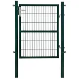 Estexo - Gartentür Gartentor Zauntür 160 Cm Hoftür Gartenpforte Gartenzaun Grün