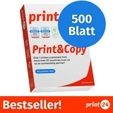 Druckerpapier Kopierpapier 500 Blatt 1 x 500 A4 Premium Hochweiß CIE 160 Testsieger PEFC zertifiziert