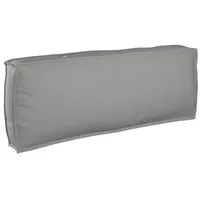 VidaXL Paletten-Rückenkissen Grau 120x40x12 cm Oxford-Gewebe