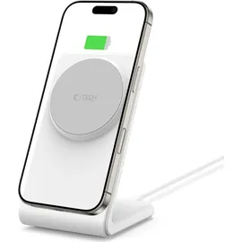 TECH-PROTECT Qi15W-A38 Magnetisches kabelloses Magsafe-Ladegerät Weiß
