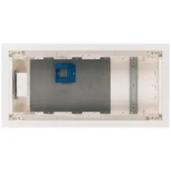 Eaton 178836 Hohlwand-Kleinverteiler, Multimedia, 4-reihig, Stahlblechtür flach KLV-48HWM-F