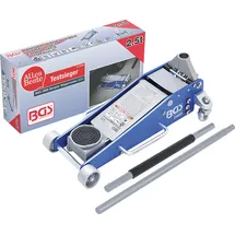 BGS Wagenheber Aluminium-Stahl-Konstruktion 2,5 t grau