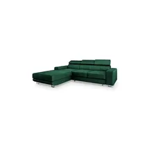 masseno Eckcouch Polyester 3-Sitzer Grün