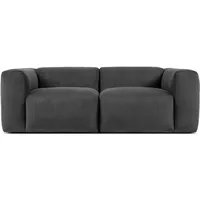 Konsimo Konsimo® 2-Sitzer-Modulsofa, Grau, - Maße cm, Wohnzimmer, Sofas