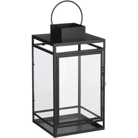 Mica decorations Laterne Storm Eisen Schwarz