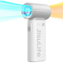 JISULIFE Handventilator Life9 3600mAh Tragbarer Mini-Geblse-USB-Ventilator - Grau
