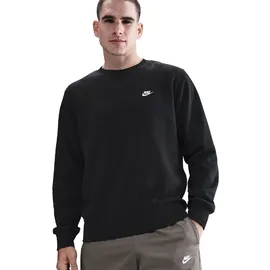 Nike Club Crew Herren T-Shirt, schwarz - black/white M