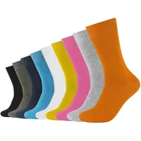 CAMANO 9er Pack camano Comfort Baumwoll Crew Socken 2400