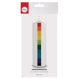 Rayher Wachsfolien mehrfarbig Regenbogen-Set