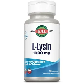 Supplementa L-Lysin 1000 mg KAL 50 st
