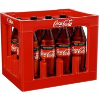 Coca Cola Zero 12x1.00l Fl., Mehrweg-Pfand  ohne Kiste