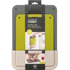 Joseph Joseph DoorStore Schneidebrett-Set Kunststoff 2-tlg. 31 x 6,2 x 2 cm Grau/Grün