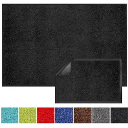 Karat Schmutzfangmatte   Monochrom   Schwarz