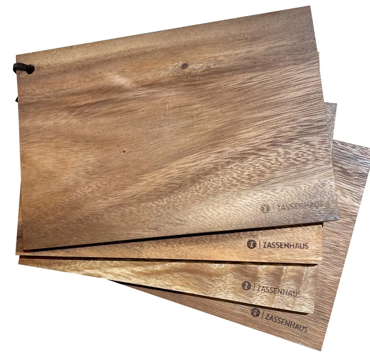 Zassenhaus Frühstücksbretter 4-tlg. - L/B/H ca. 22.00x15.00x1.00