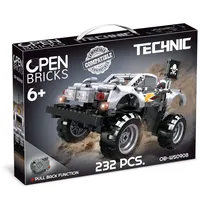 OPEN BRICKS - Monster Truck Silver OB-WS0908