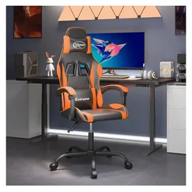 vidaXL Gaming-Stuhl Schwarz und Orange USB
