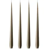 ester & erik a/s ester & erik Spitzkerze 32 cm, 4er Set caviar