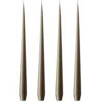 ester & erik a/s ester & erik Spitzkerze 32 cm, 4er Set caviar