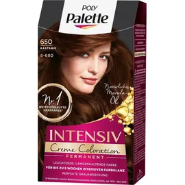 Schwarzkopf Poly Palette Intensiv Creme Coloration 650 Kastanie 128 ml