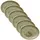 Heart & Soul Servierplatten Perfect Match Thyme hellgrün 25,0 x 19,0 cm, 6 St.