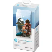 HP Sprocket Studio Plus 4x6“ 108 vnt.)